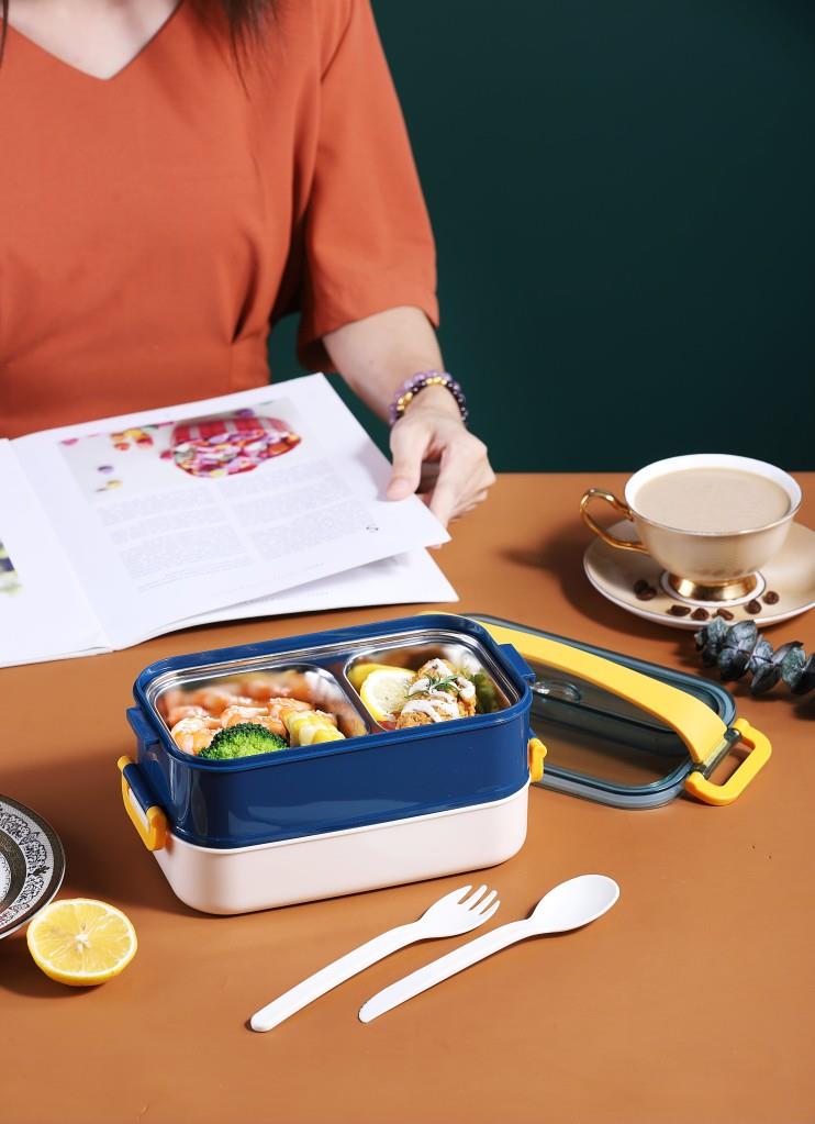 VAGONLİFE 1400 ML 3 BÖLMELİ PASLANMAZ ÇELİK LUNCHBOX