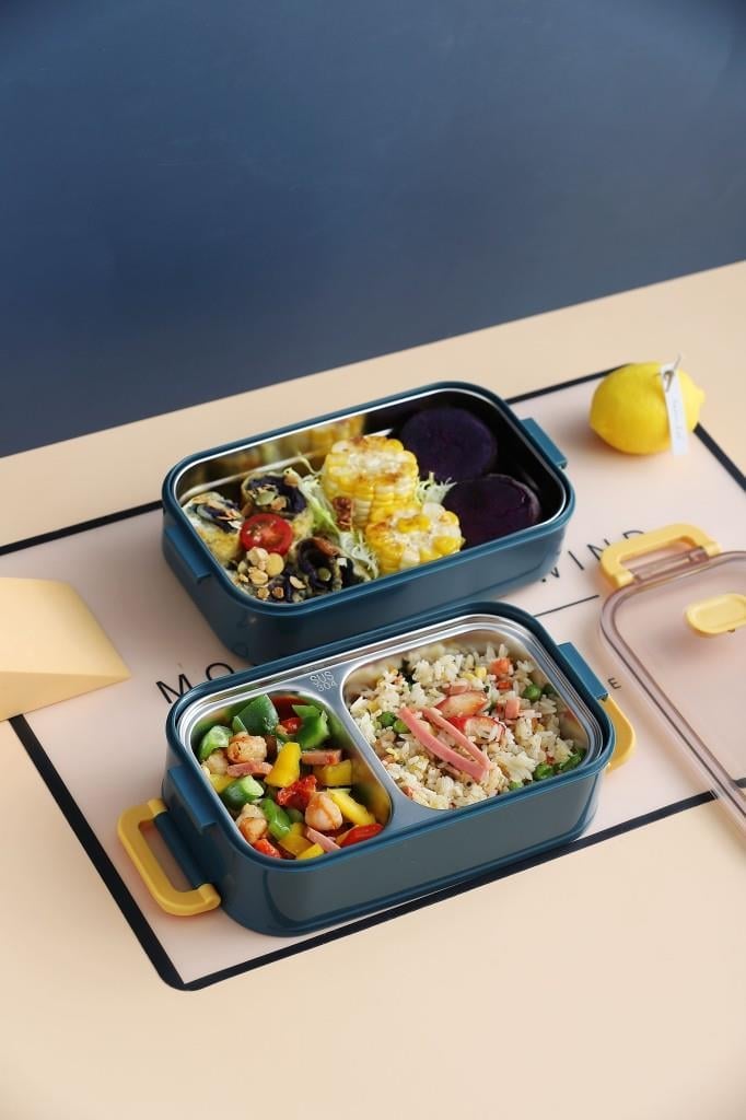 VAGONLİFE 1400 ML 3 BÖLMELİ PASLANMAZ ÇELİK LUNCHBOX