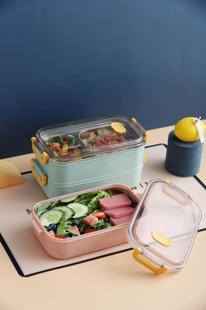 VAGONLİFE 1400 ML 3 BÖLMELİ PASLANMAZ ÇELİK LUNCHBOX