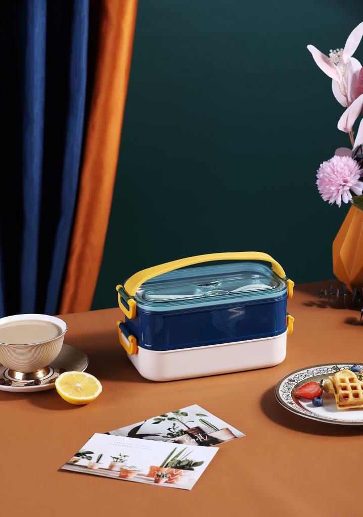VAGONLİFE 1400 ML 3 BÖLMELİ PASLANMAZ ÇELİK LUNCHBOX
