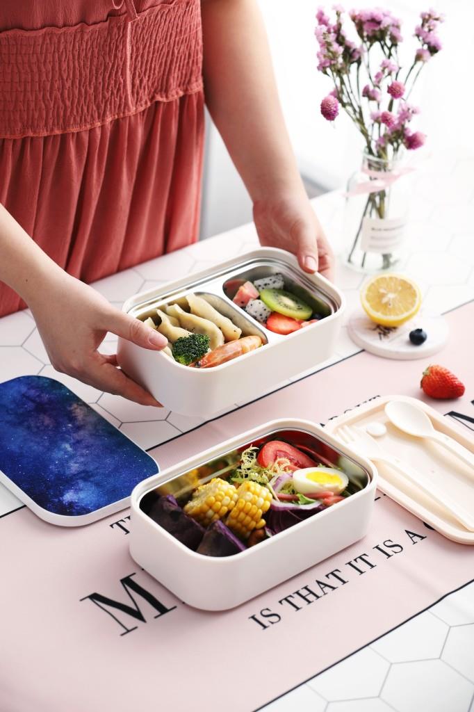 VAGONLİFE 1600 ML 3 BÖLMELİ PASLAMAZ ÇELİK LUNCHBOX
