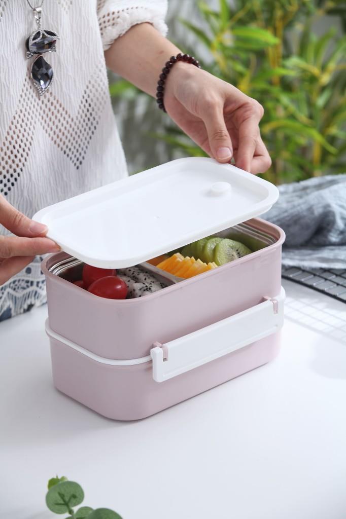 VAGONLİFE 1600 ML 3 BÖLMELİ PASLANMA ÇELİK LUNCHBOX