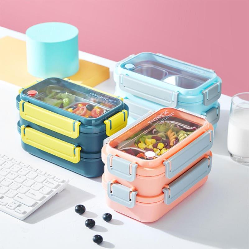 VAGONLİFE 1600 ML 3 BÖLMELİ PASLANMAZ ÇELİK LUNCHBOX