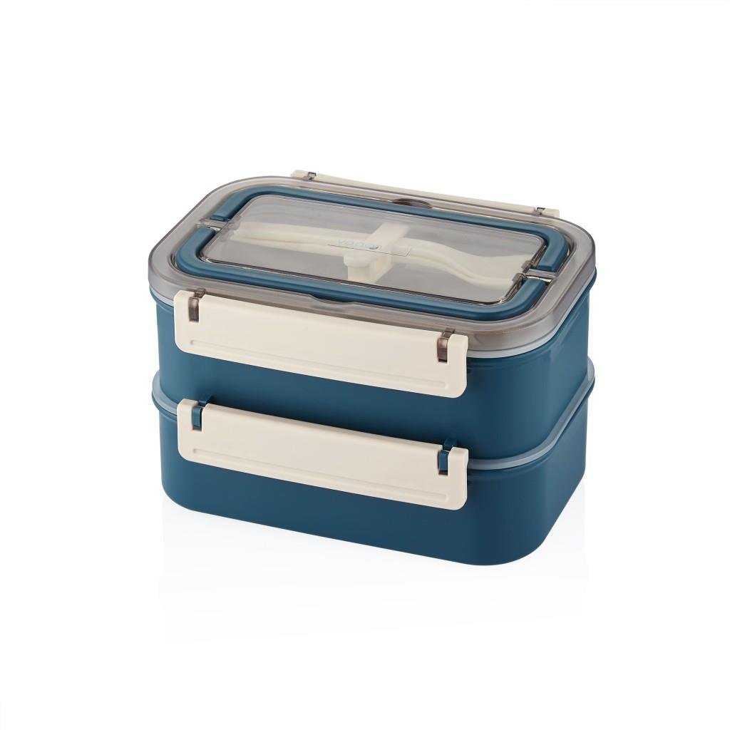 VAGONLİFE 1600 ML 3 BÖLMELİ PASLANMAZ ÇELİK LUNCHBOX
