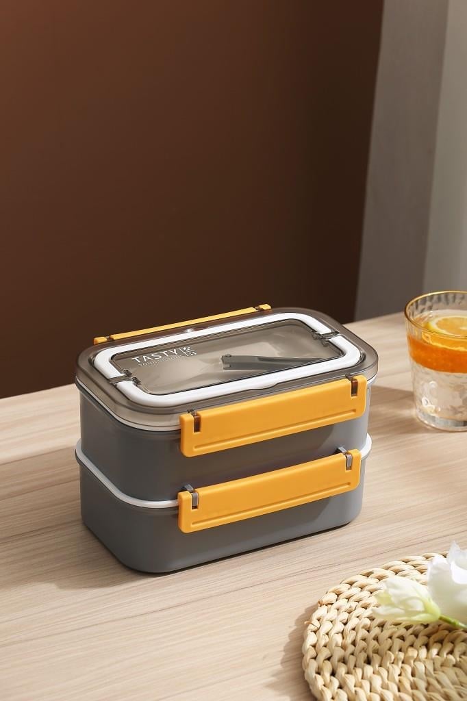 VAGONLİFE 1600 ML 4 BÖLMELİ PASLANMAZ ÇELİK LUNCHBOX