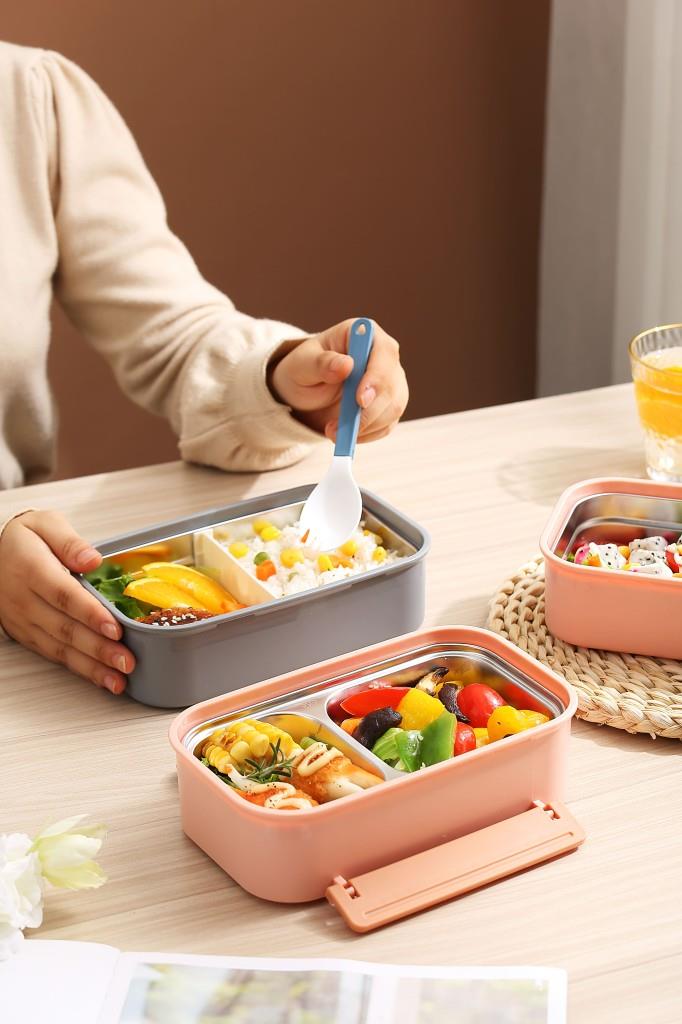 VAGONLİFE 1600 ML 4 BÖLMELİ PASLANMAZ ÇELİK LUNCHBOX