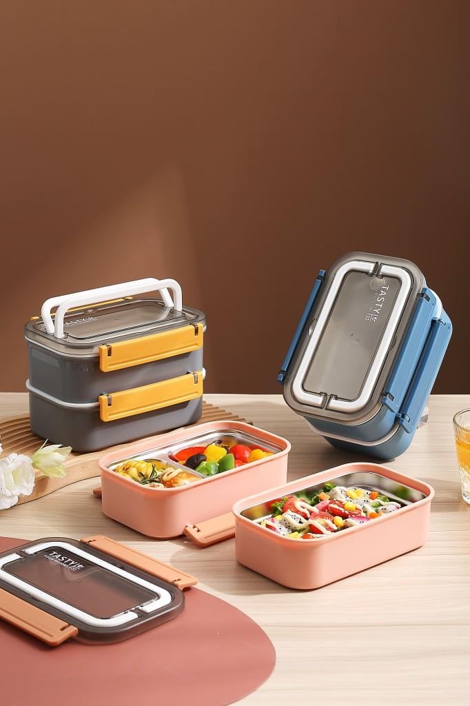 VAGONLİFE 1600 ML 4 BÖLMELİ PASLANMAZ ÇELİK LUNCHBOX