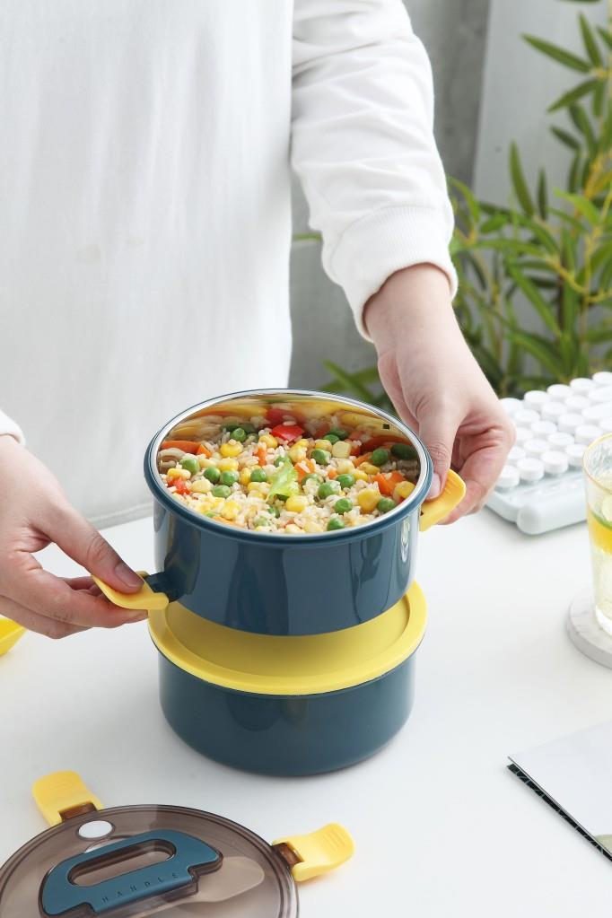 VAGONLİFE 1600ML 2 BÖLMELİ PASLANMAZ ÇELİK LUNCHBOX