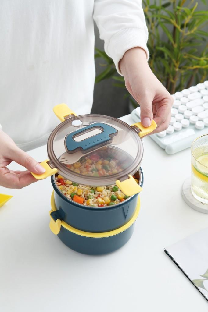 VAGONLİFE 1600ML 2 BÖLMELİ PASLANMAZ ÇELİK LUNCHBOX