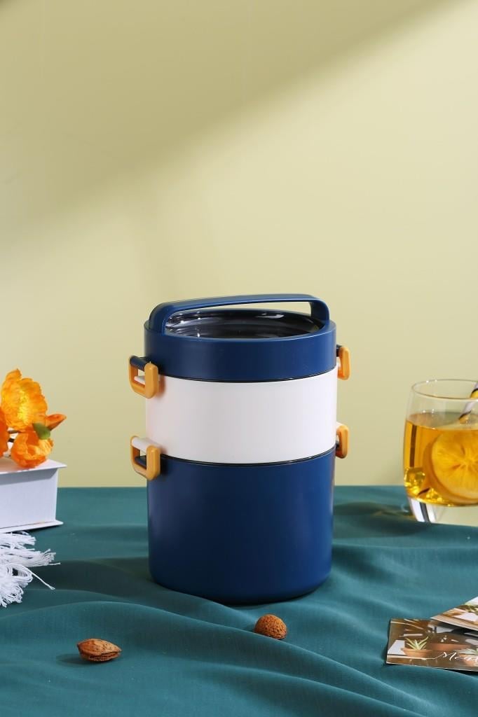 VAGONLİFE 1800ML 2 BÖLMELİ PASLANMAZ ÇELİK LUNCHBOX