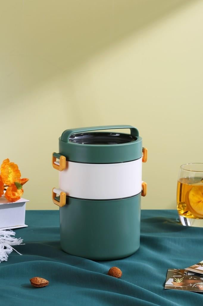 VAGONLİFE 1800ML 2 BÖLMELİ PASLANMAZ ÇELİK LUNCHBOX