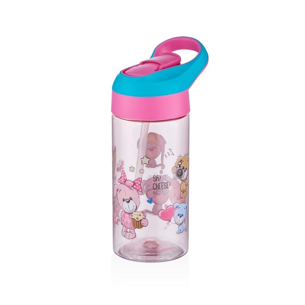 VAGONLIFE 500 ML PİPETLİ ÇOCUK TRITAN SU MATARASI
