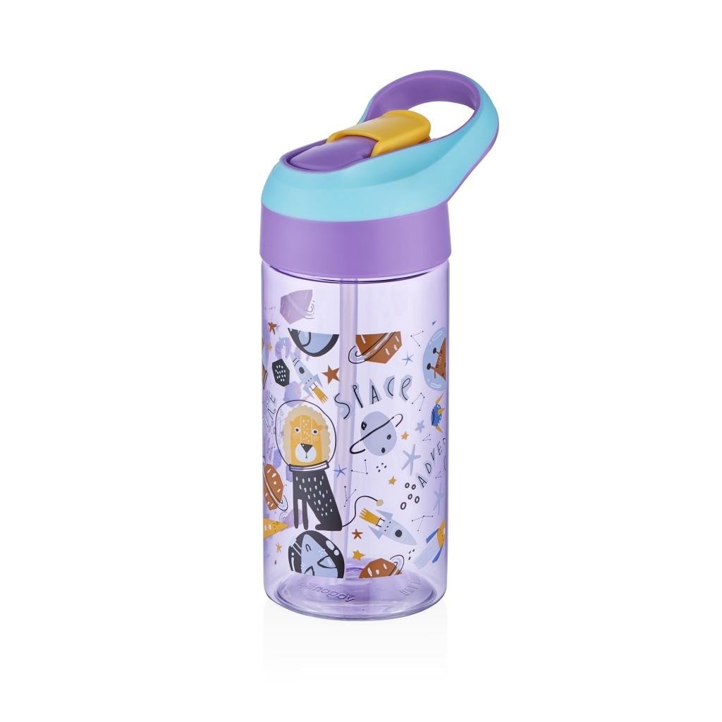 VAGONLIFE 500 ML PİPETLİ ÇOCUK TRITAN SU MATARASI