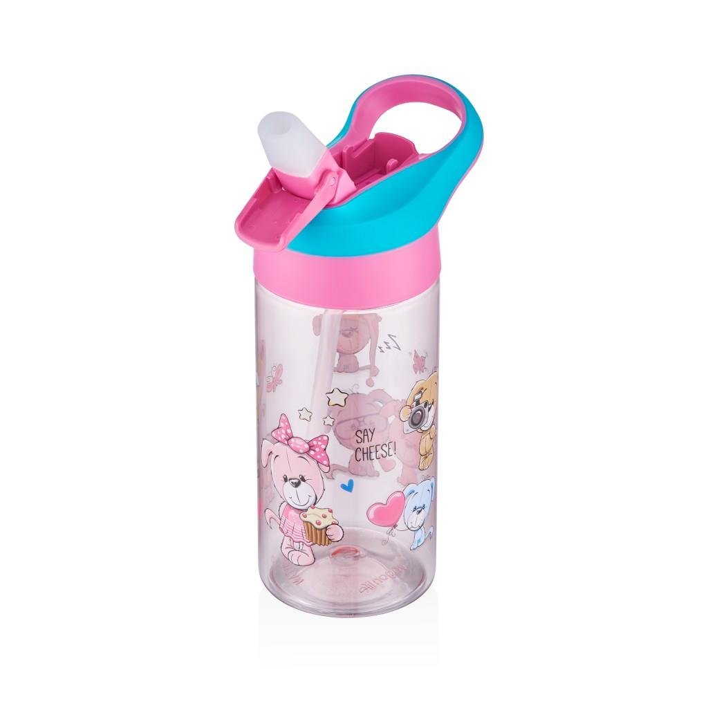 VAGONLIFE 500 ML PİPETLİ ÇOCUK TRITAN SU MATARASI