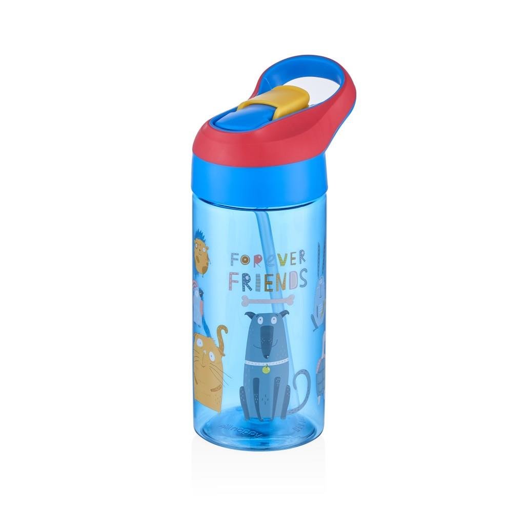 VAGONLIFE 500 ML PİPETLİ ÇOCUK TRITAN SU MATARASI