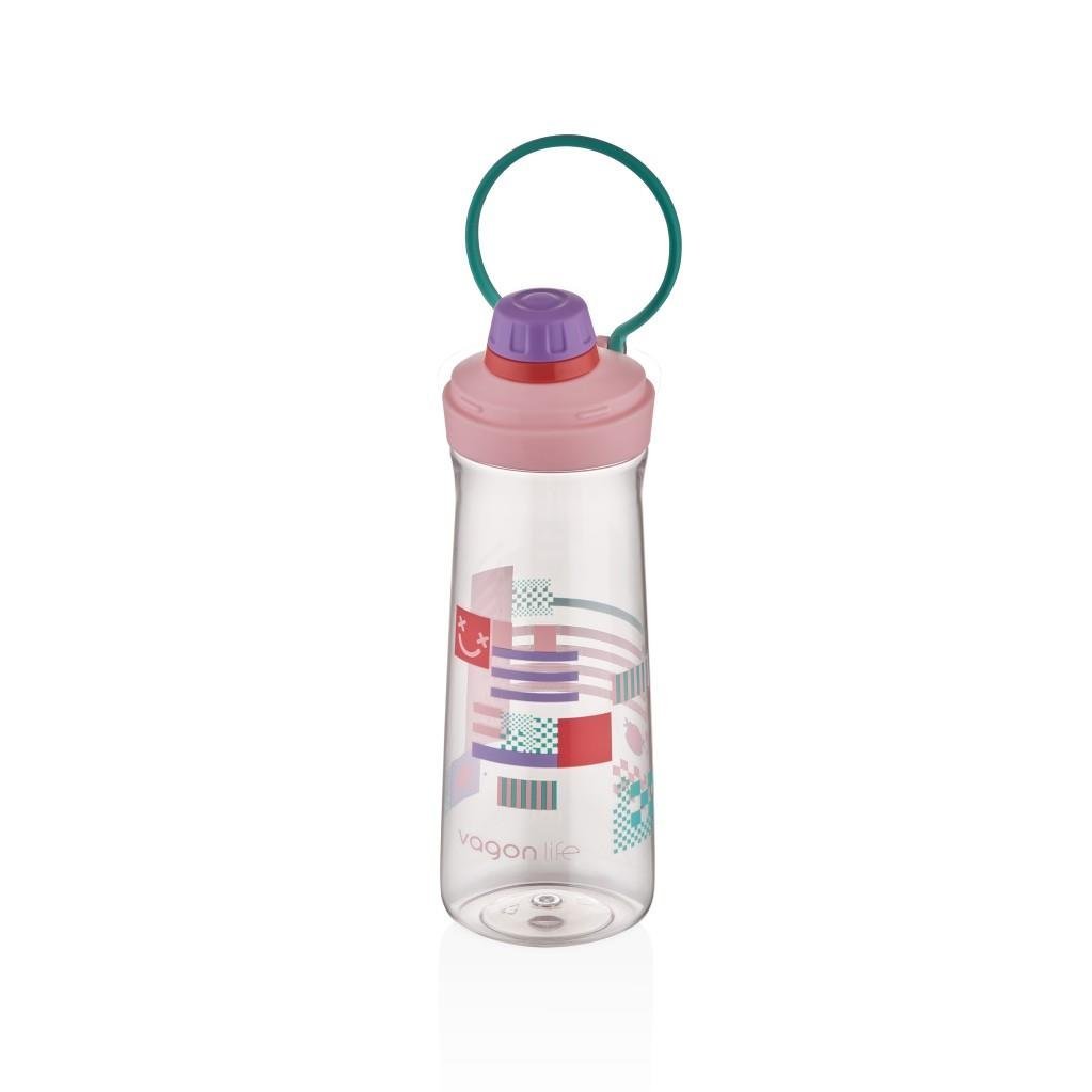 VAGONLİFE 650 ML DESENLİ SU MATARASI