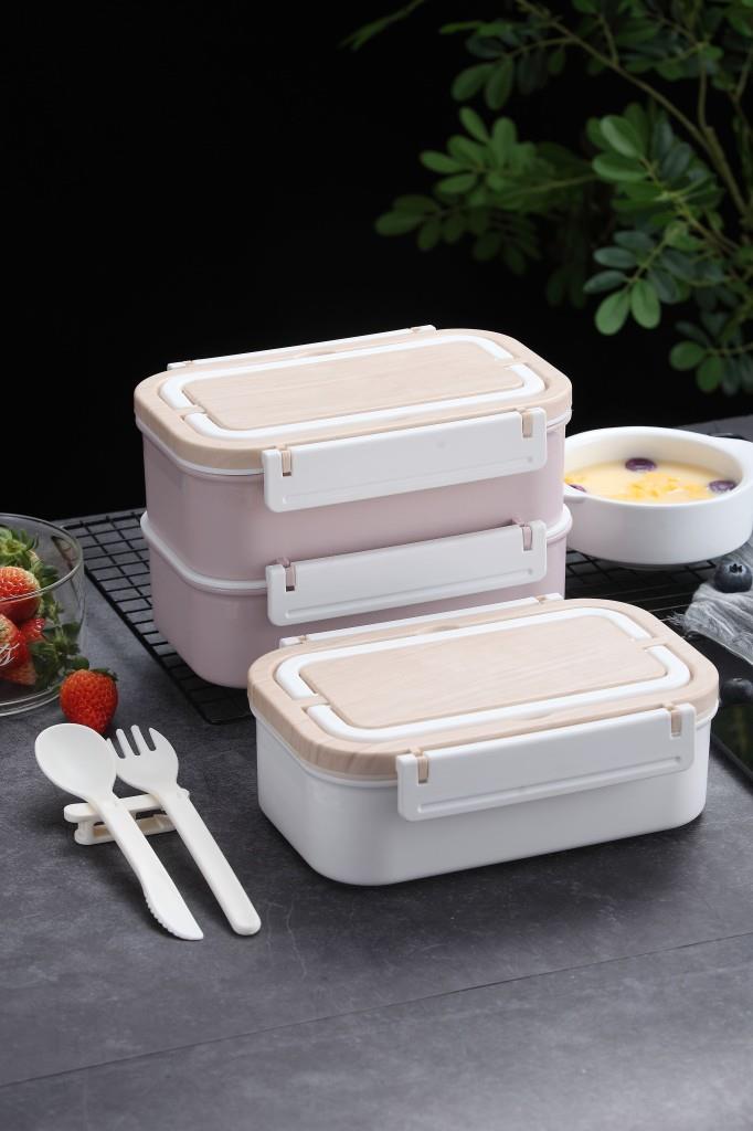 VAGONLİFE 800 ML 2 BÖLMELİ PASLANMAZ ÇELİK LUNCHBOX
