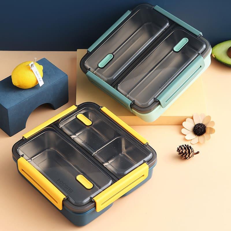 VAGONLİFE 950ML 3 BÖLMELİ PASLANMAZ ÇELİK LUNCHBOX