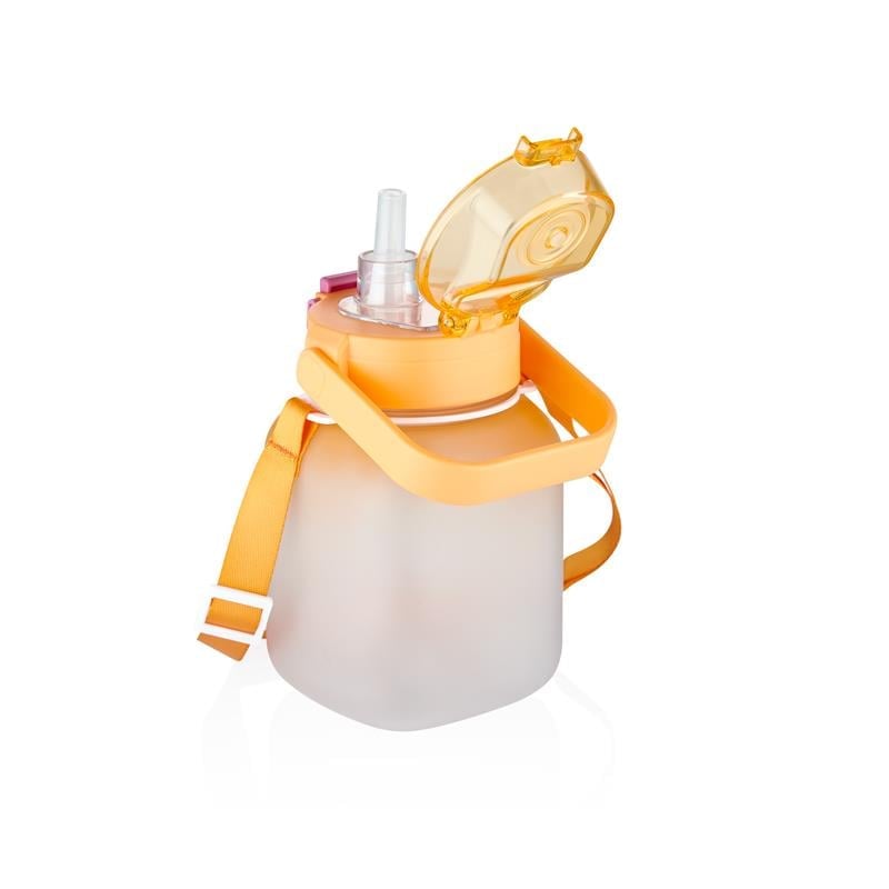 VAGONLİFE TRITAN 1100 ML ÇOCUK ASKILI SOFT- TOUCH SU MATARASI