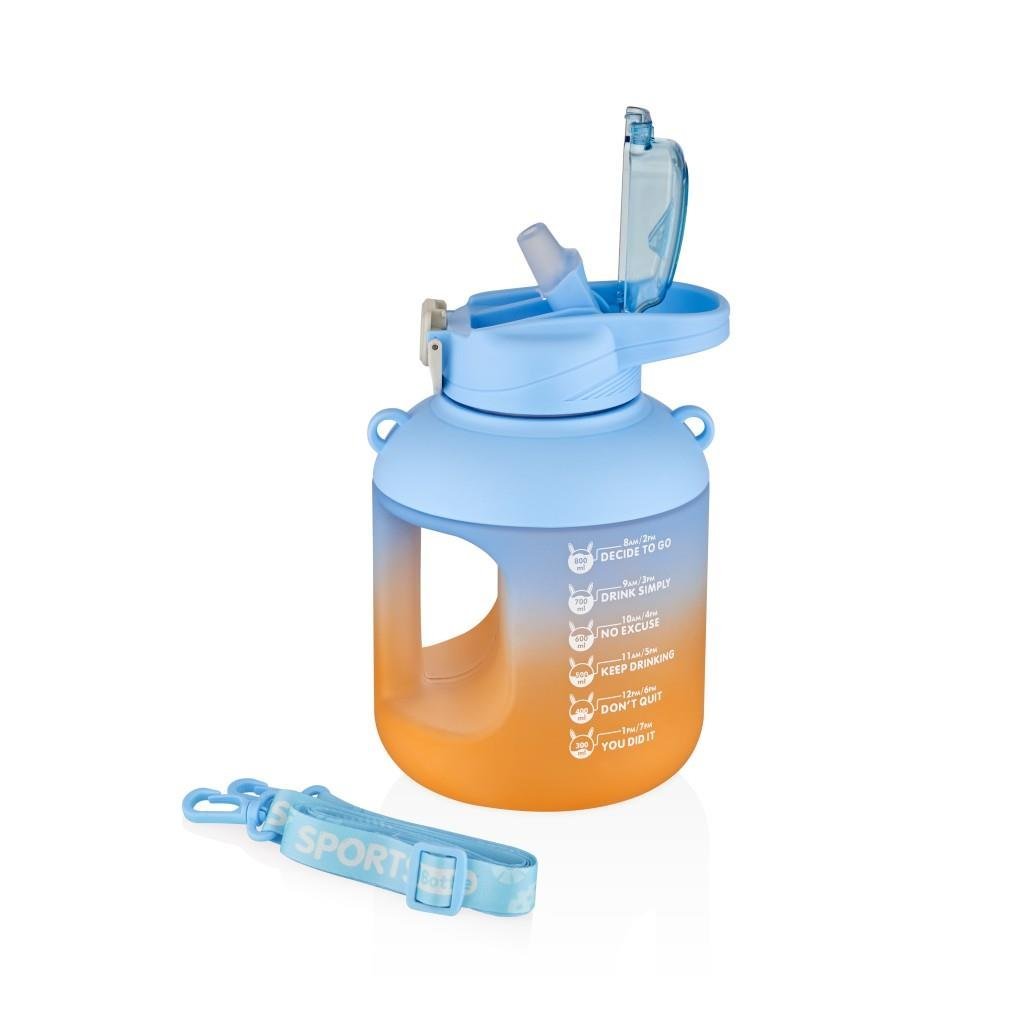 VAGONLİFE TRITAN 1100 ML ÇOCUK ASKILI SOFT-TOUCH SU MATARASI