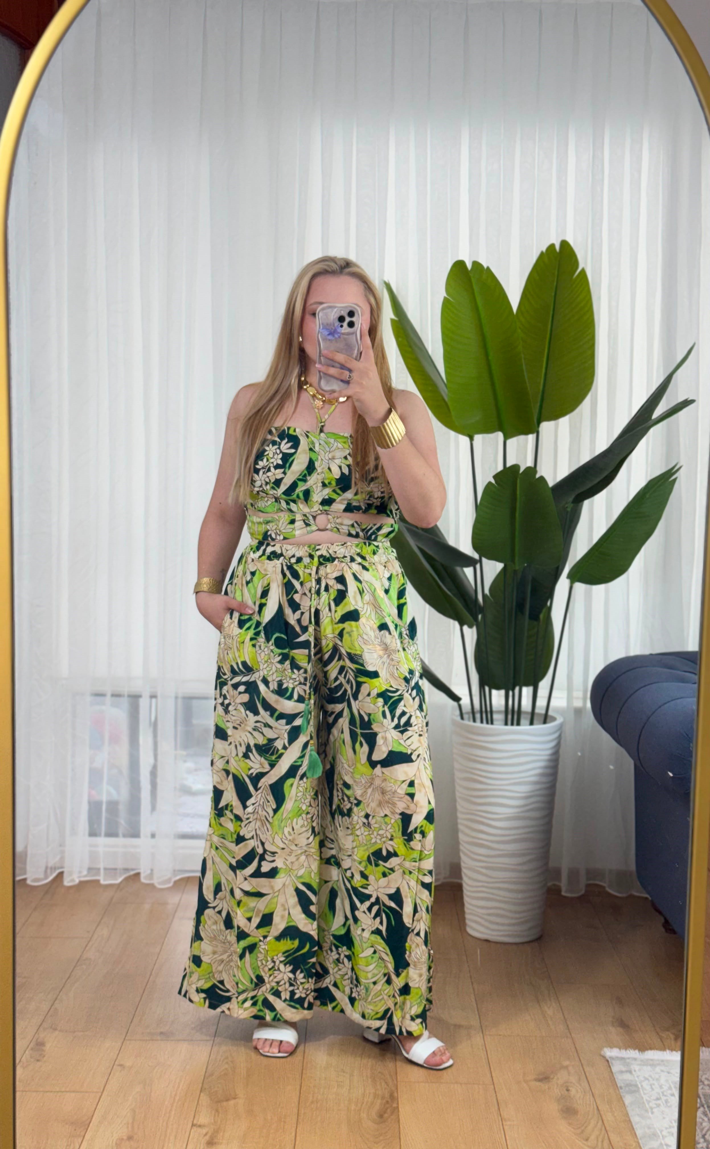 İpek 3 lü kimono set -14