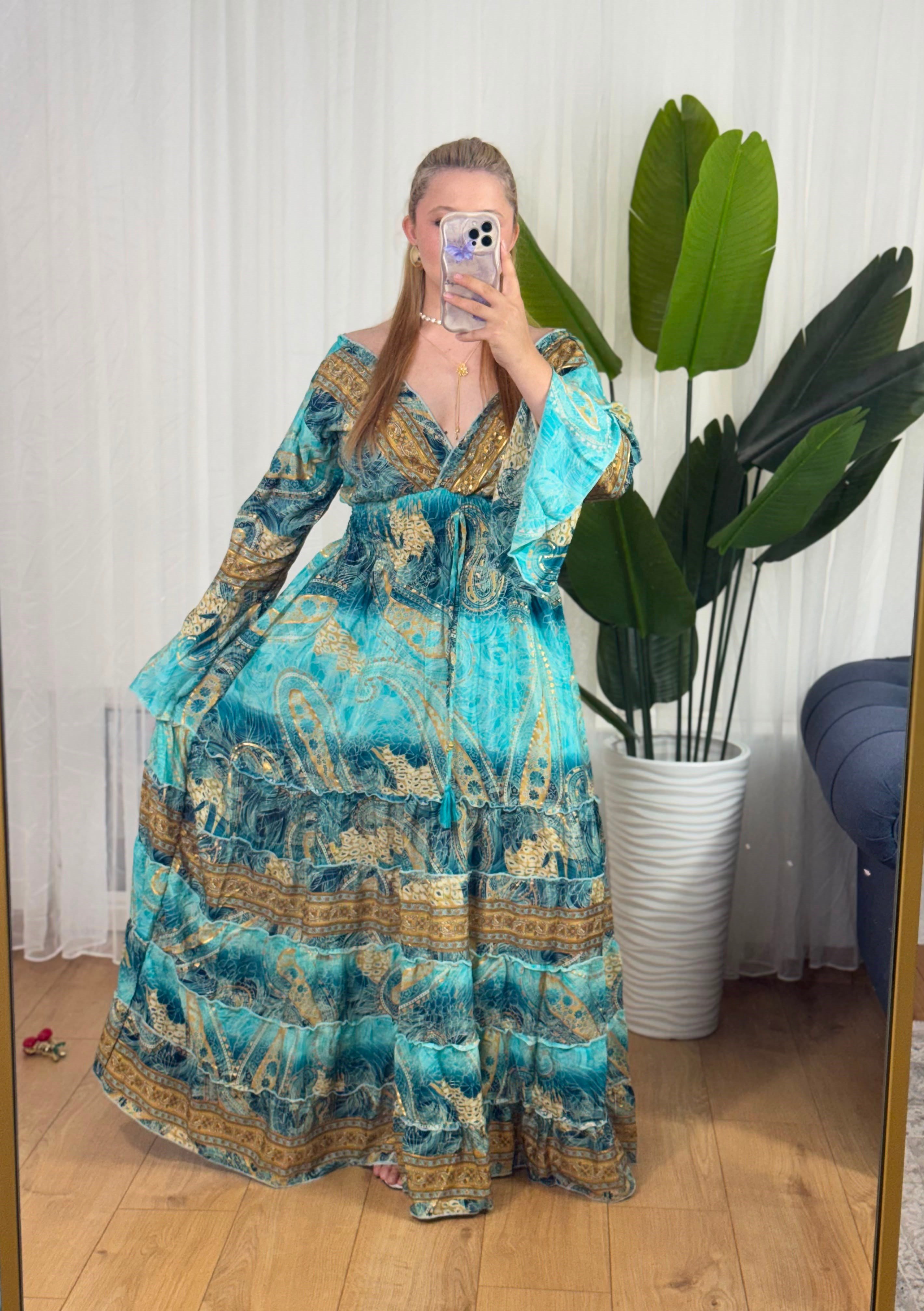 ipek kumaş madonna elbise-1079