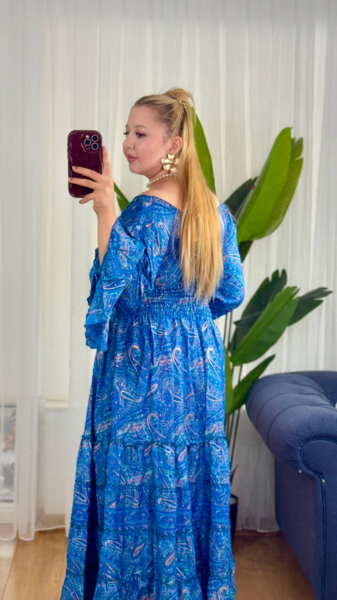 ipek kumaş madonna elbise-1082