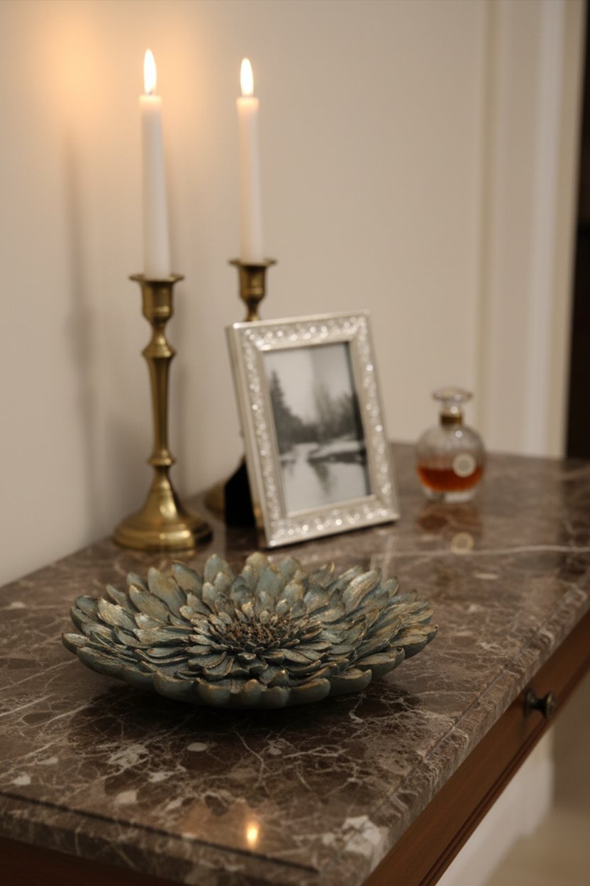 Şık Hediyelik Dekoratif Çiçek