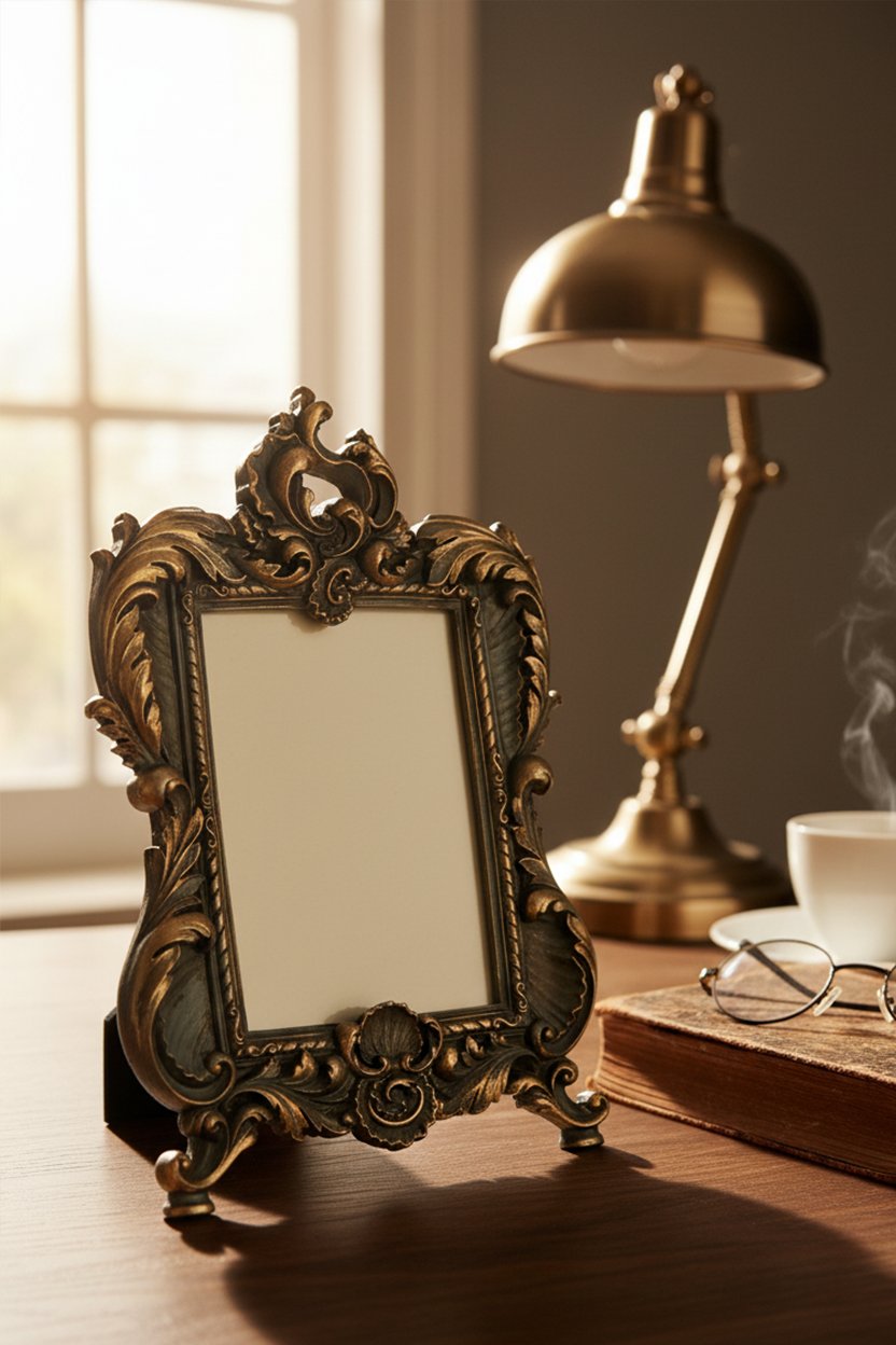 Şık Klasik Barok Çerçeve