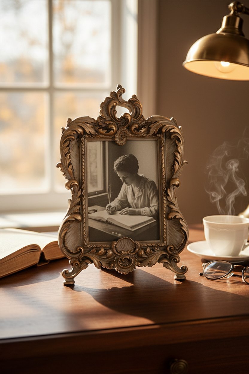 Şık Klasik Hediyelik Barok Çerçeve