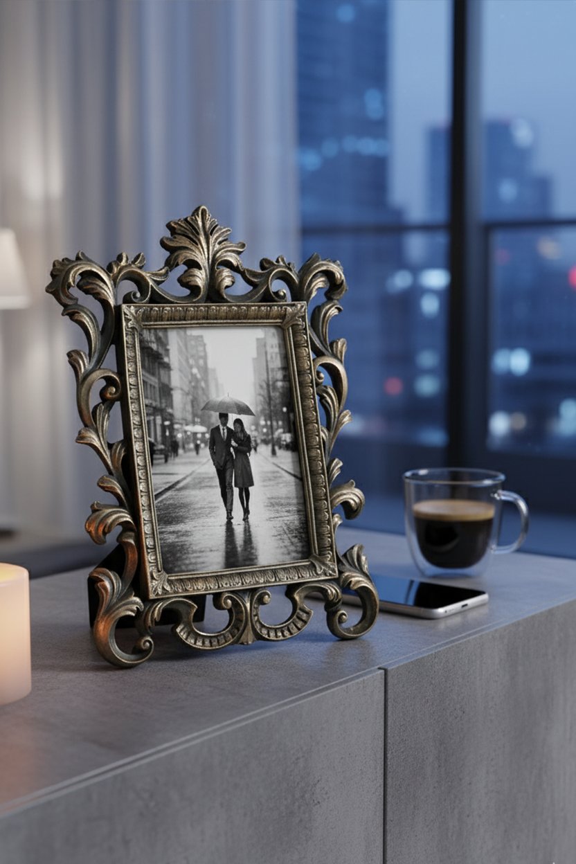 Şık Klasik Hediyelik Kral Çerçeve