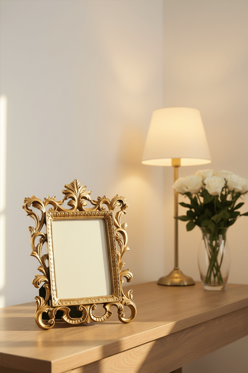 Şık Klasik Hediyelik Kral Çerçeve