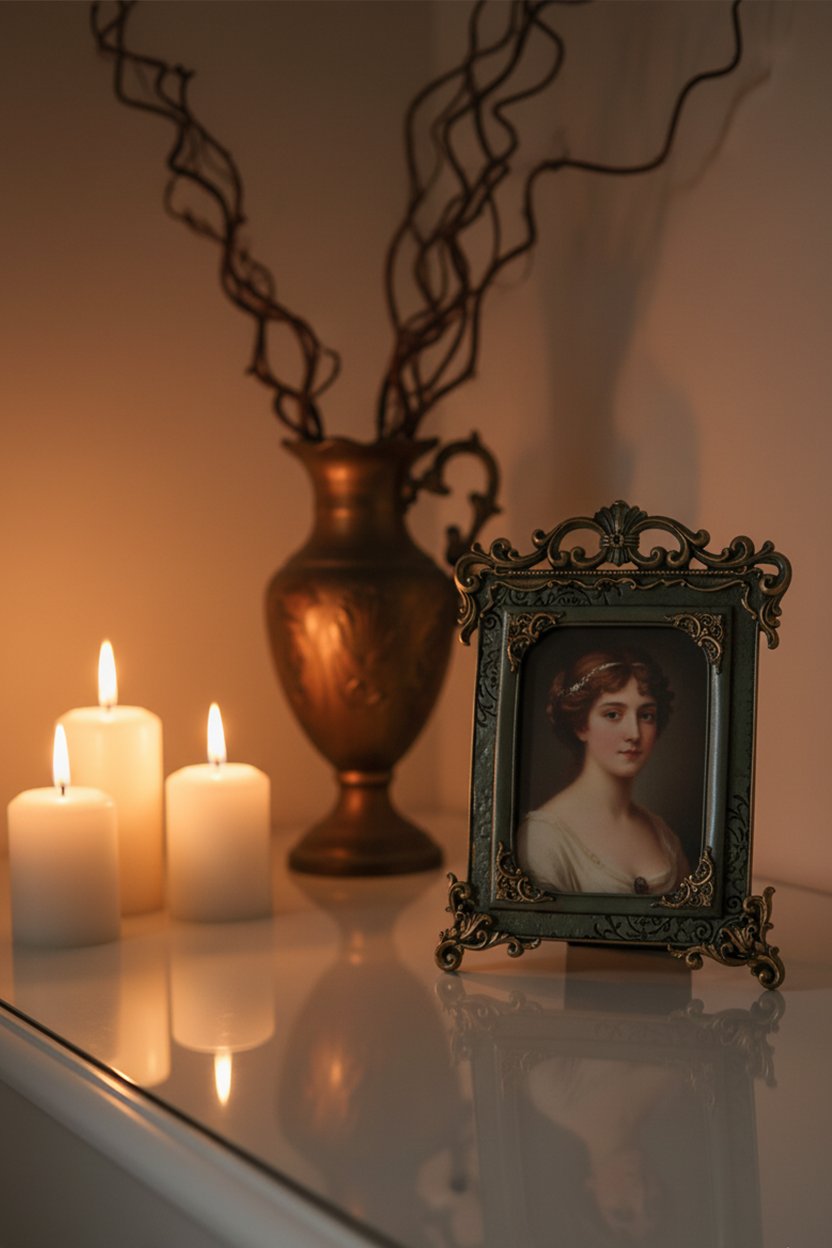 Şık Klasik Hediyelik Nostalji Çerçeve