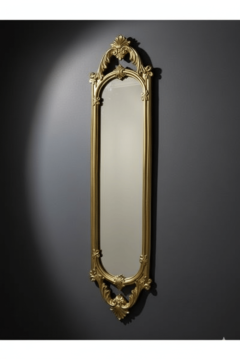 Şık Uzun Dekoratif Ayna