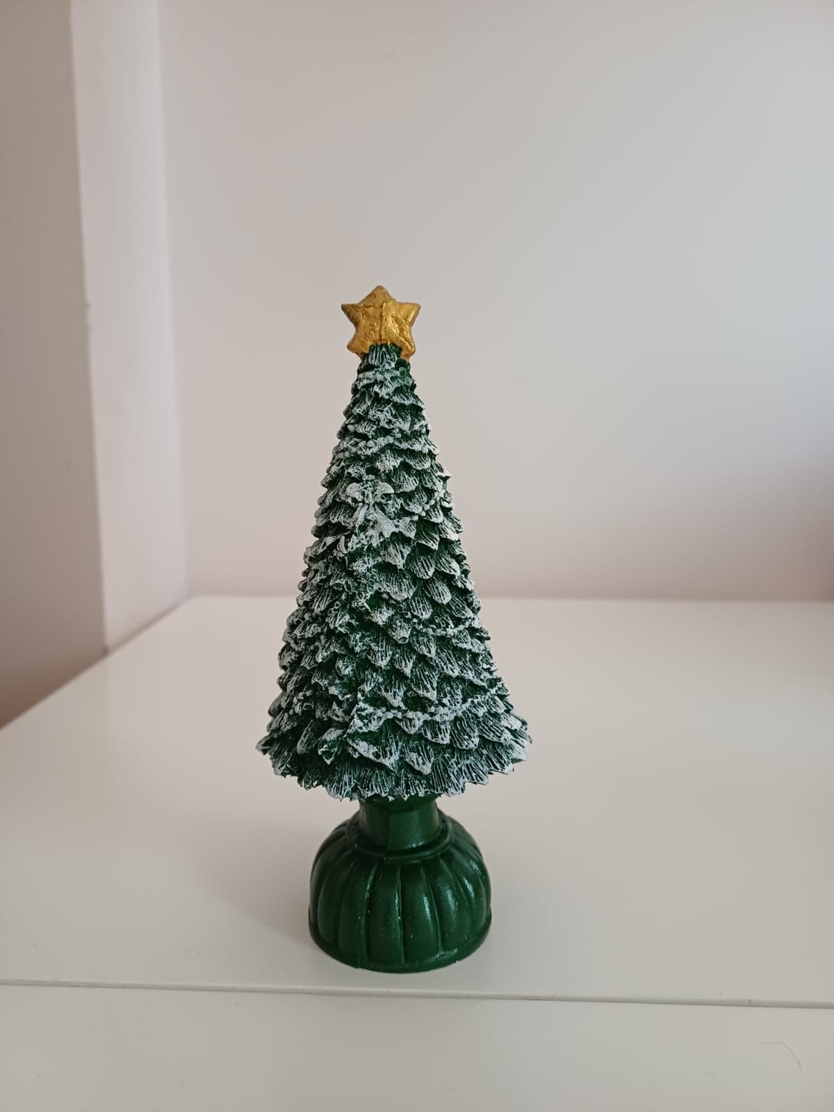 Yıldızlı El Yapımı Yılbaşı Çam Ağacı Biblosu – Noel Dekoru