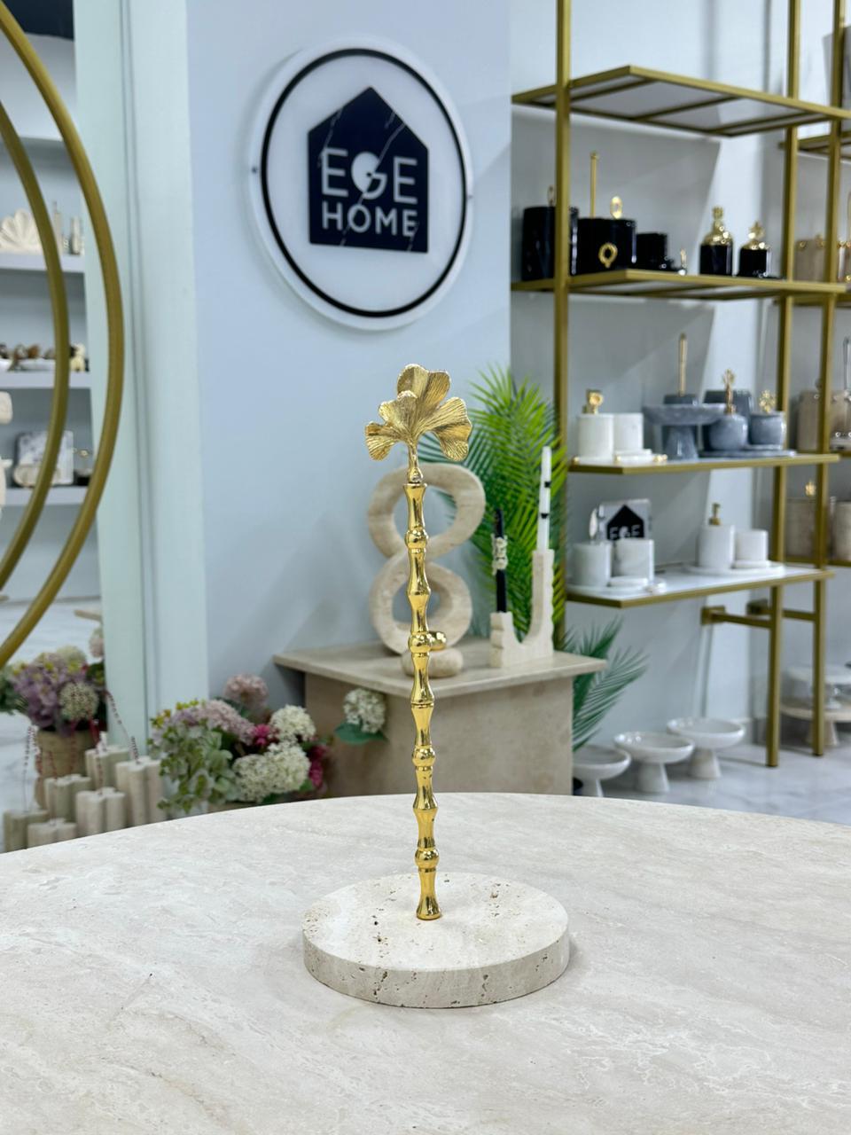 DEKORATİF TRAVERTEN MERMER RULO HAVLULUK GOLD GİNGO