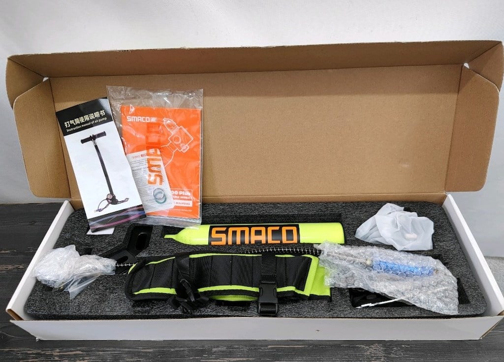  Smaco S300Plus 0.5L Mini Dalış Tüpü