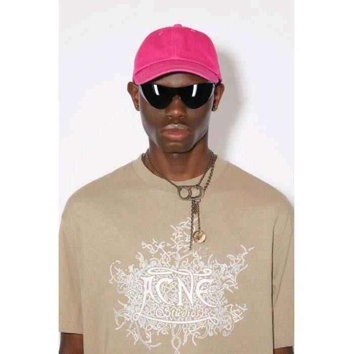 Acne Studios - Neon Pink Şapka