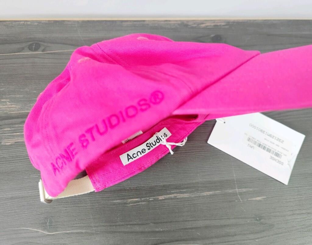 Acne Studios - Neon Pink Şapka