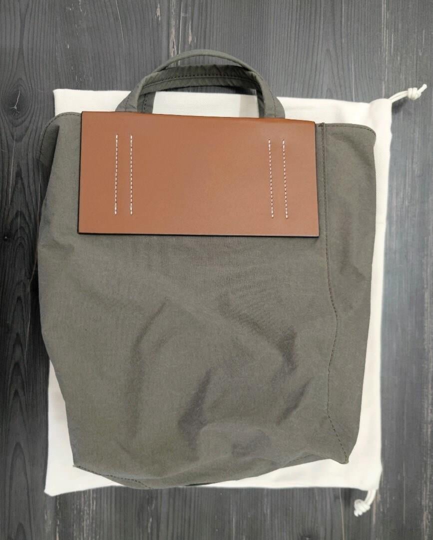 ACNE STUDIOSBaker Out Mini Leather-Trimmed Canvas Tote Bag