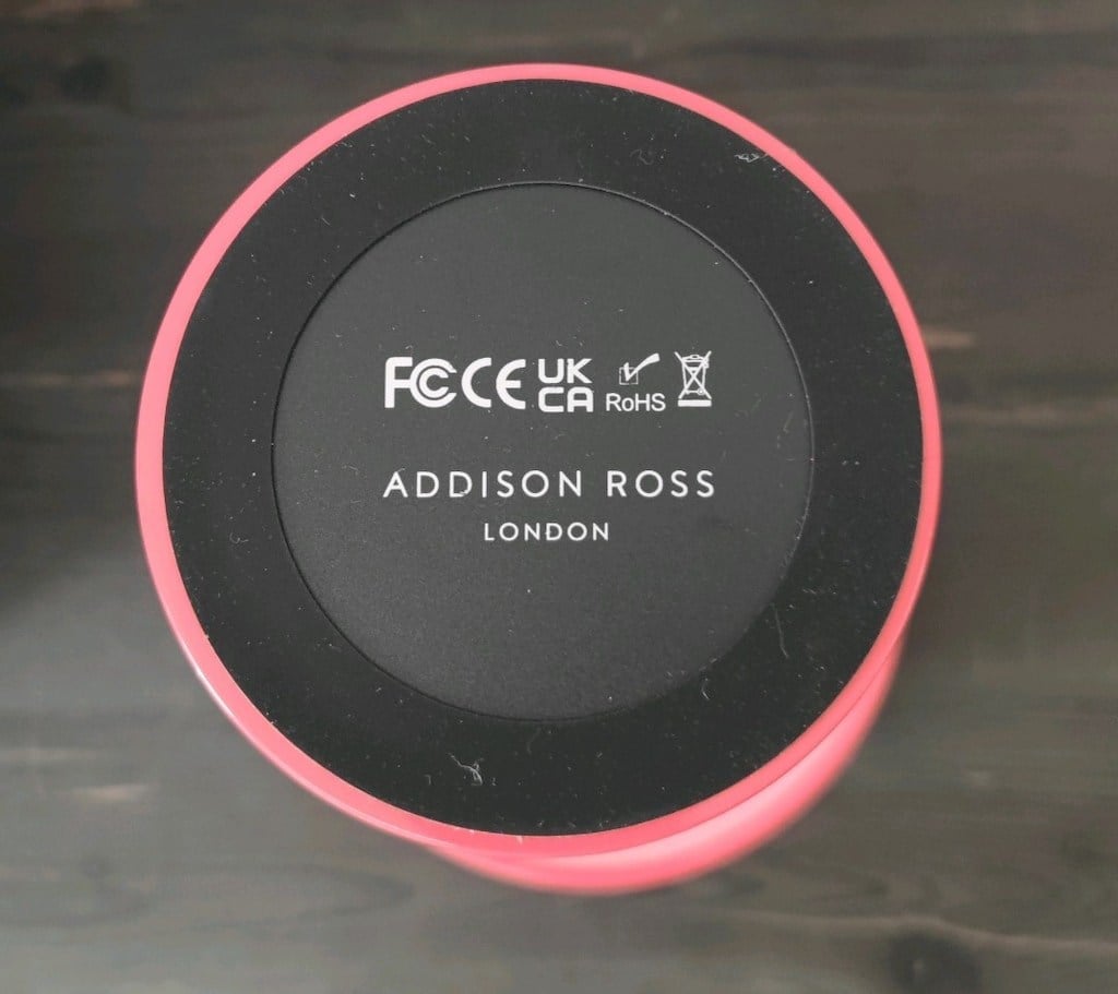 Addison Ross Watermelon Lacquer Rechargeable Bobbin LED Lamp