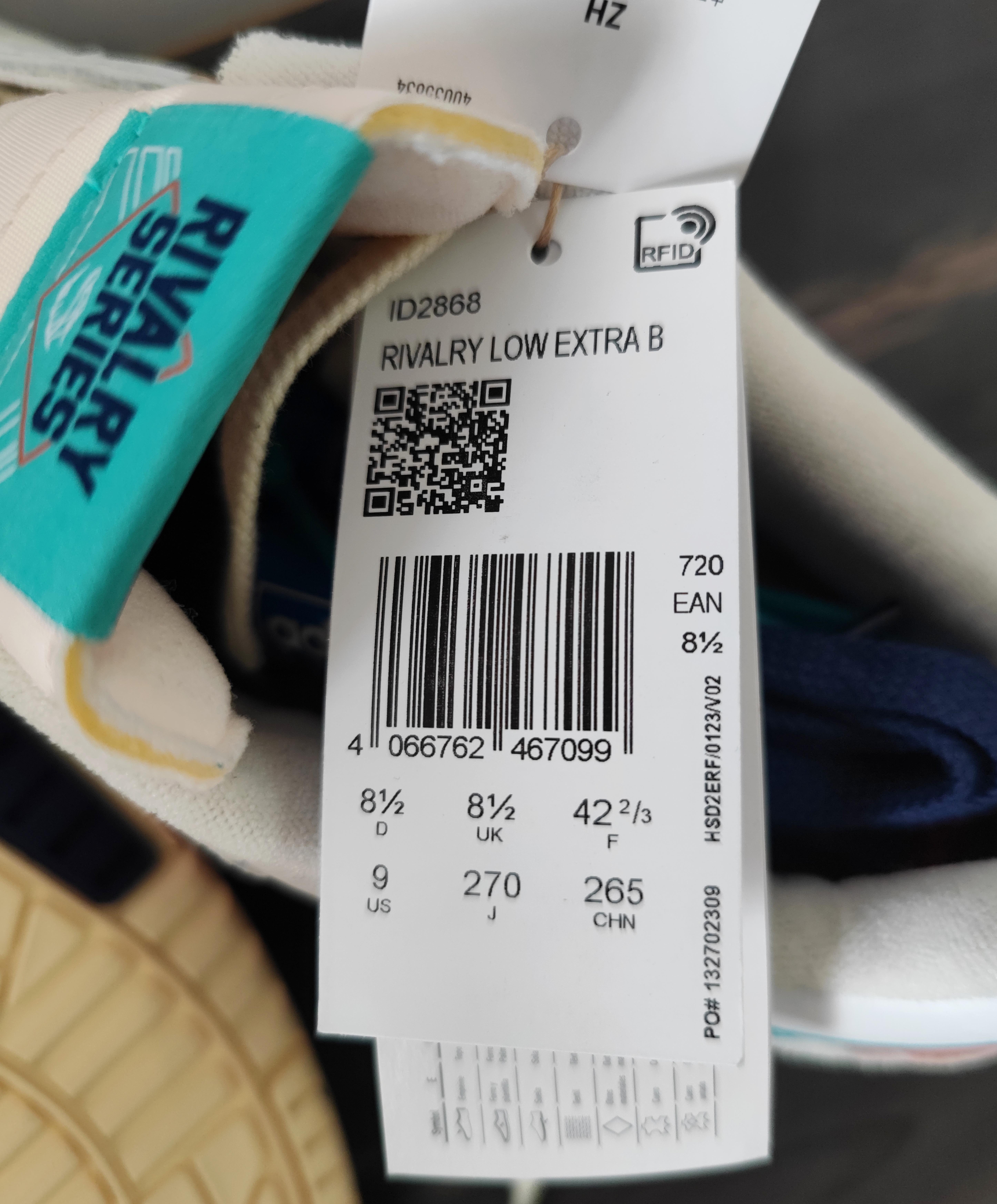 Adidas Rivalry Low Extra Butter Navy Men s ID2870