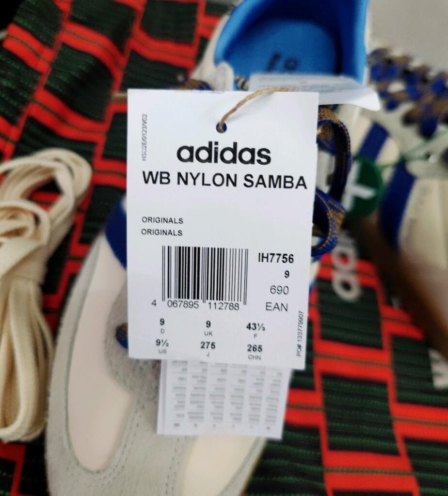 Adidas - Samba Nylon Wales Bonner Wonder Clay Royal