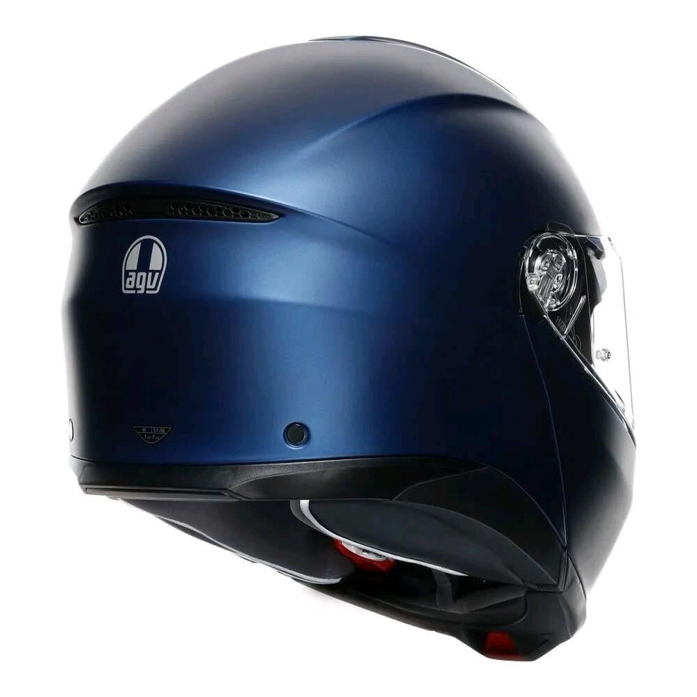 Agv Tourmodular Glassia Mat Blue Çene Açılır Kask