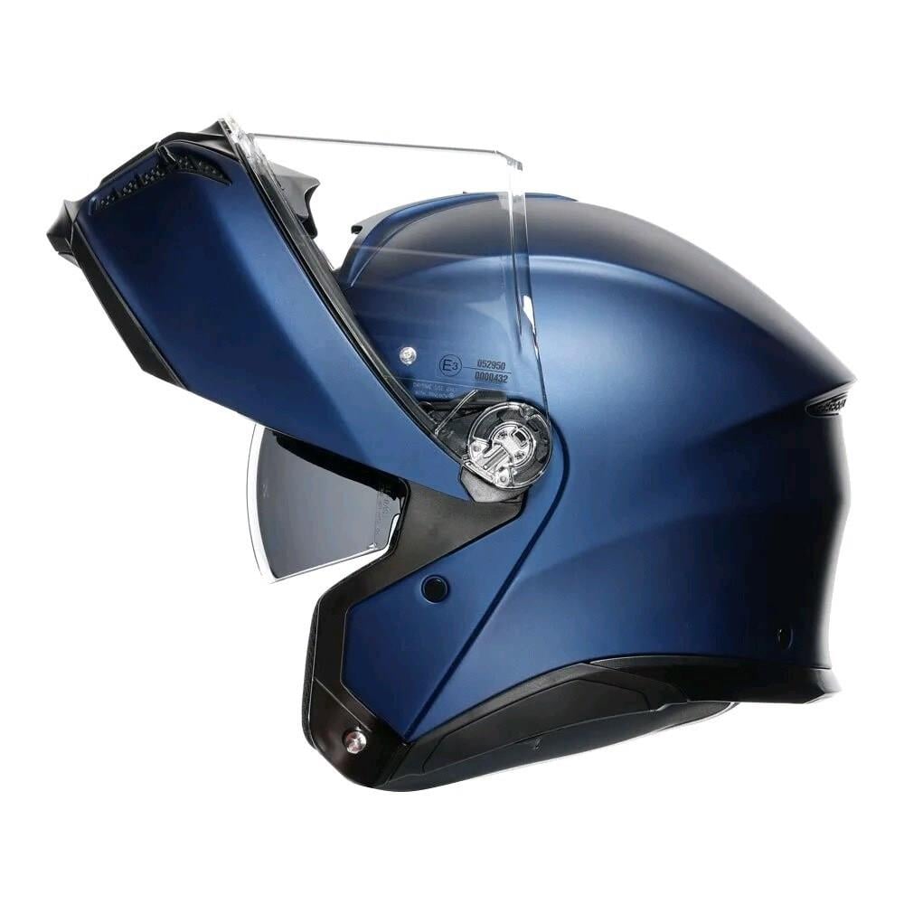 Agv Tourmodular Glassia Mat Blue Çene Açılır Kask