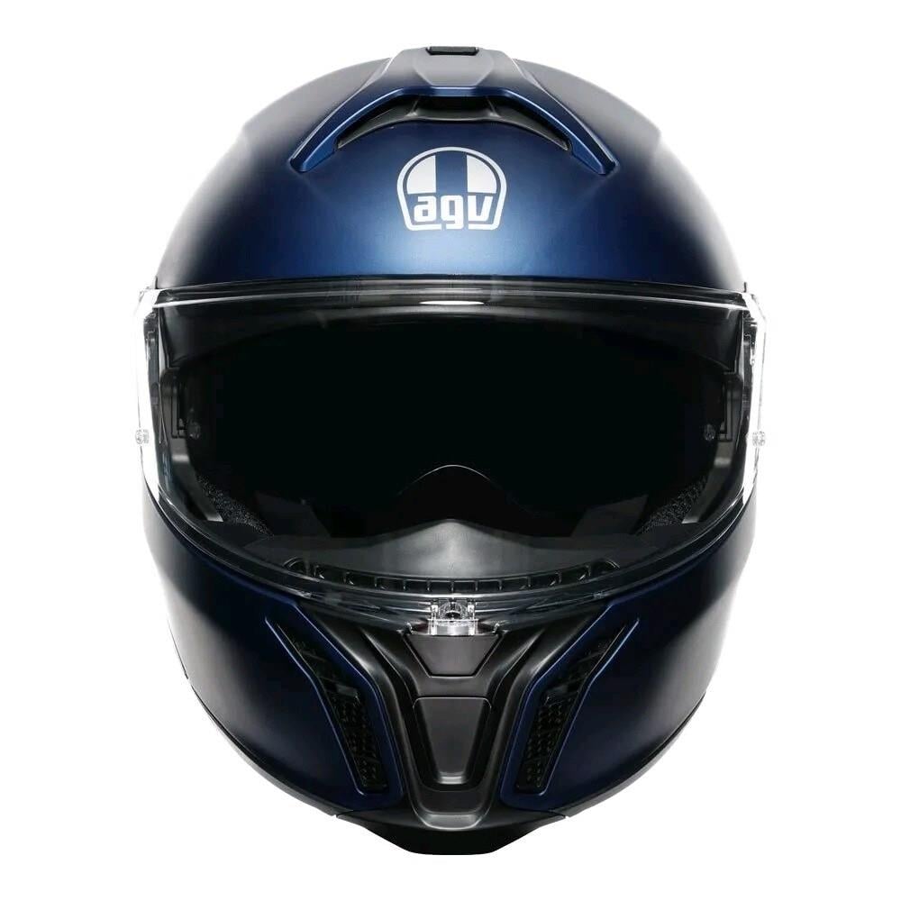 Agv Tourmodular Glassia Mat Blue Çene Açılır Kask