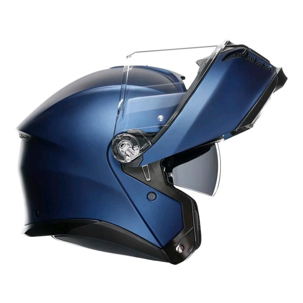 Agv Tourmodular Glassia Mat Blue Çene Açılır Kask