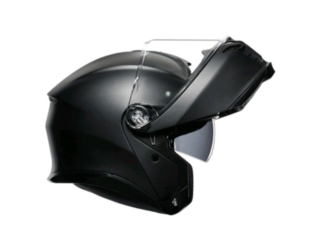 Agv Tourmodular Solid PLK Matt Black Çene Açılır Kask