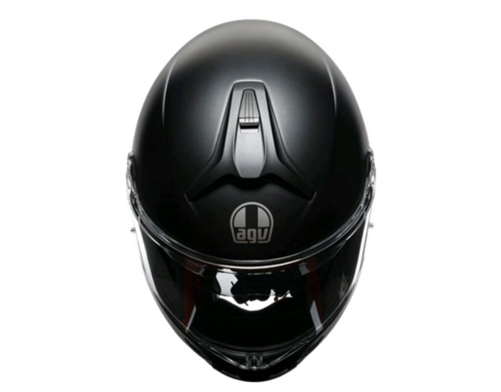 Agv Tourmodular Solid PLK Matt Black Çene Açılır Kask