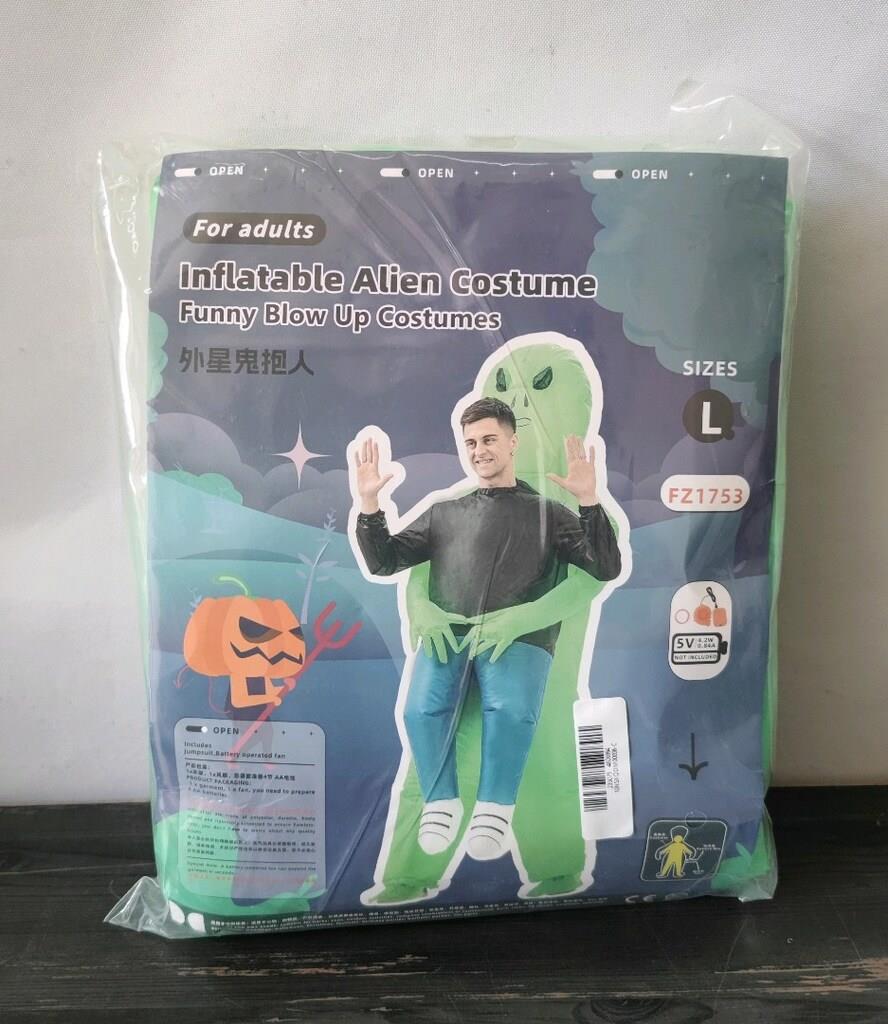 Alien / Uzaylı Şişme Kostüm - Yetişkinler için